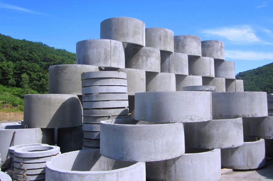 Производство и продажа бетонных колец в Краснодаре